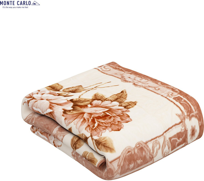MONTE CARLO Printed Double Mink Blanket for Heavy Winter Buy