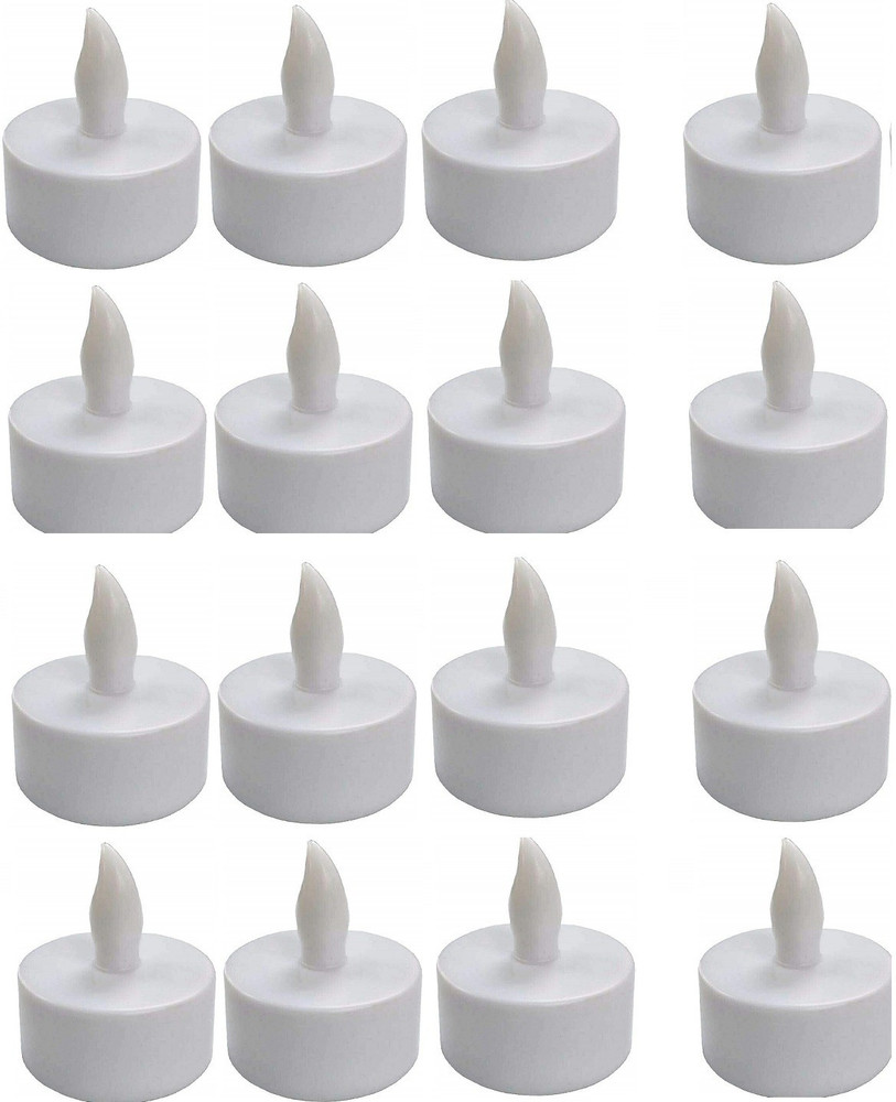 WunderVoX XIX 766 DC Battery Operated Led White COLOUR Tea Light Candles Diya for Diwali Gift Christmas Birthday Anniversary party led light Candle Price in India Buy WunderVoX XIX 766 DC Battery Op...
