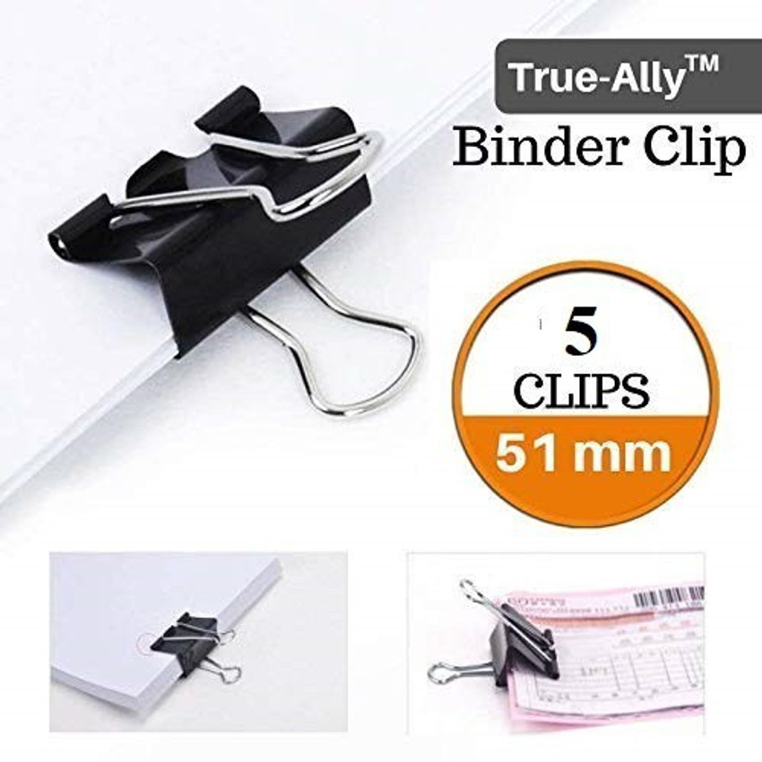 Binder clip sizes inches store