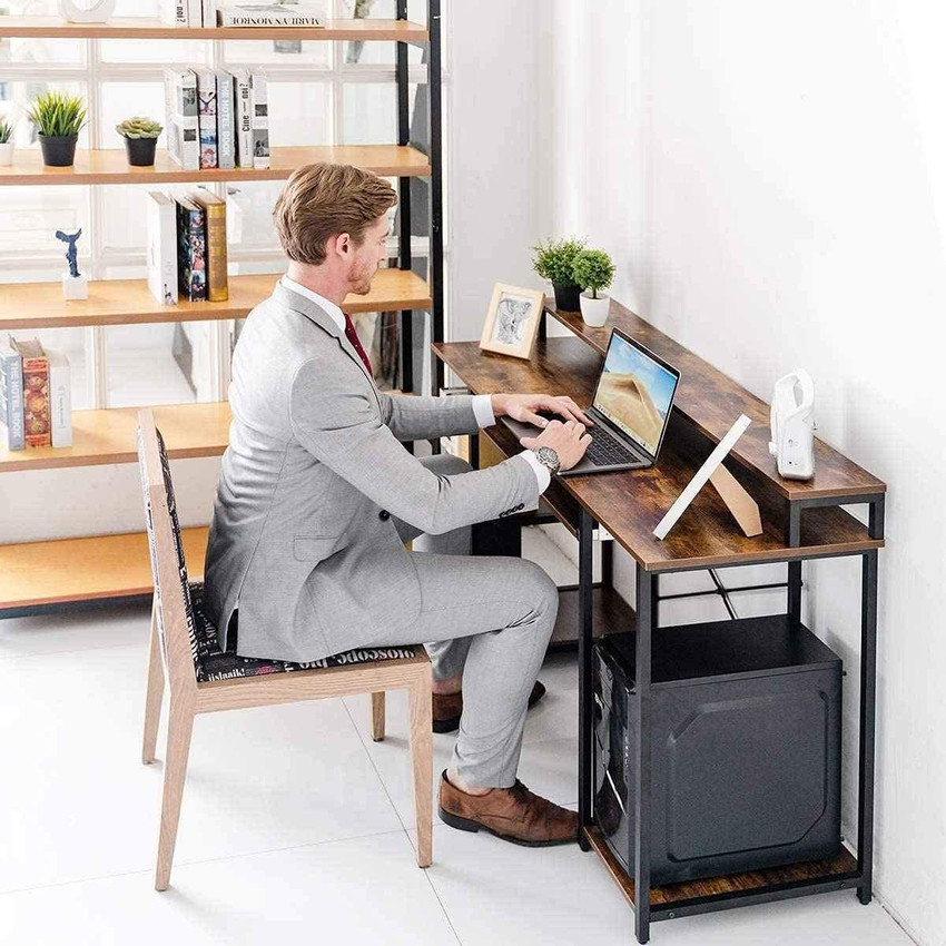 Computer store tray table