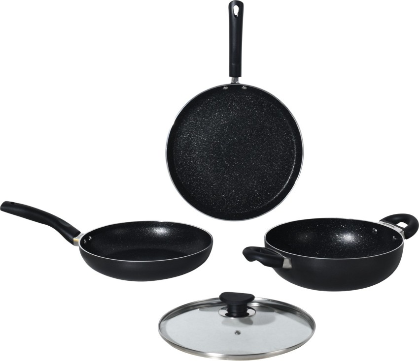 Bergner Cookware Set With Glass - Get Best Price from