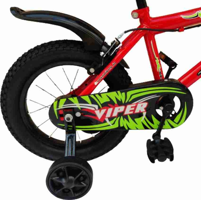 14 bike with training hot sale wheels