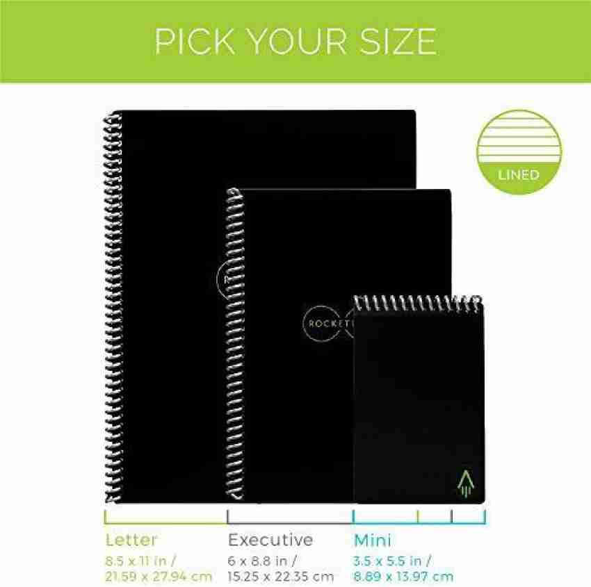 Rocketbook Flip Smart Reusable Letter Size Notepad 8 12 x 11 1