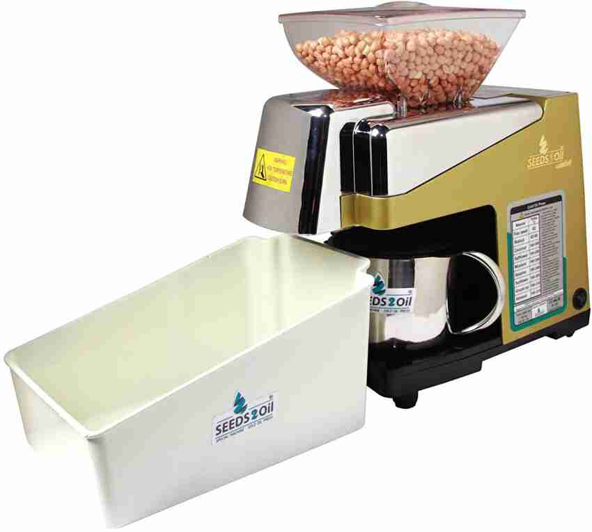 SEEDS2OIL S2O-2A Comfort Oil Extractor Machine and Cold Press Oil