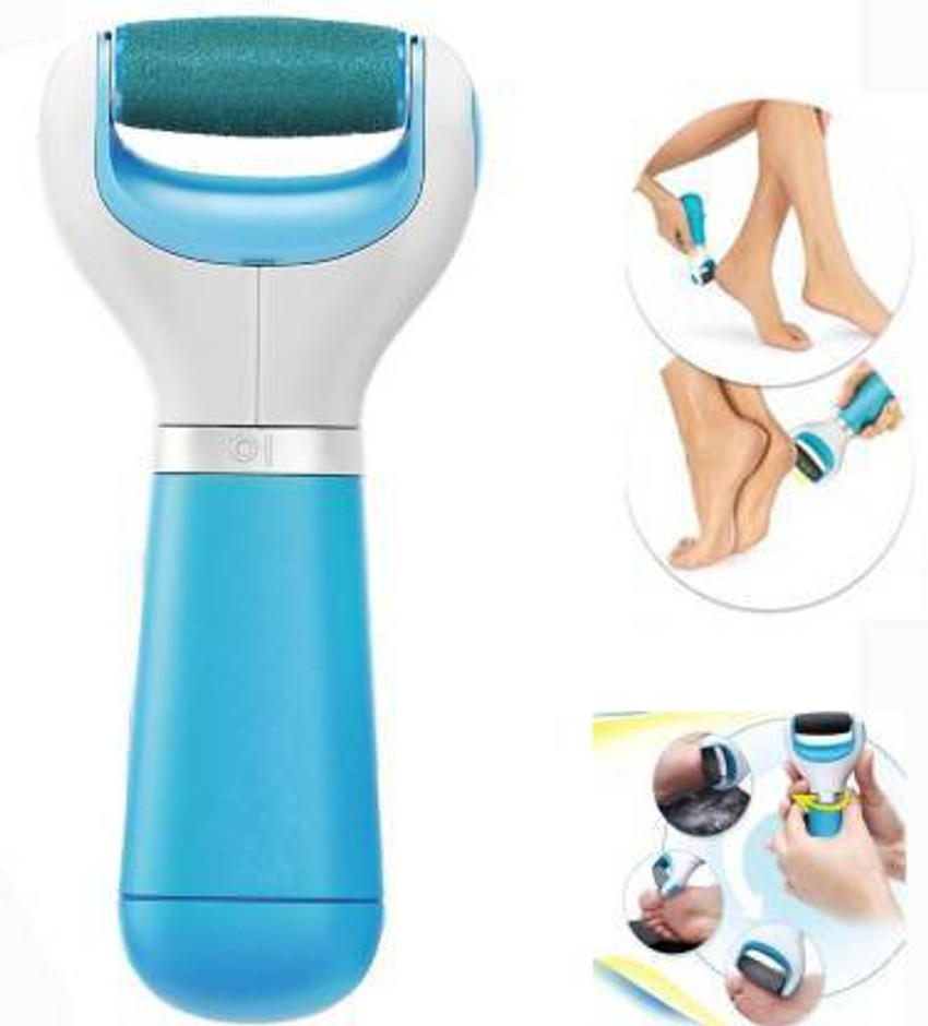 PKK TRADERS Best Foot scrubber Cracked Heels Pedicure Brush Feet Spa KIt Machine Set Roller Electronic Dead skin Remover of Feet Massager allus Remover Perfect Electronic Dry Foot File foot scrubber f...