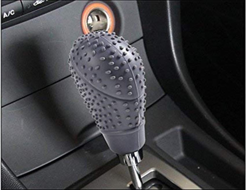 Rhtdm Anti-Scratch Soft Car Auto Silicone Nonslip Gear Shift Knob