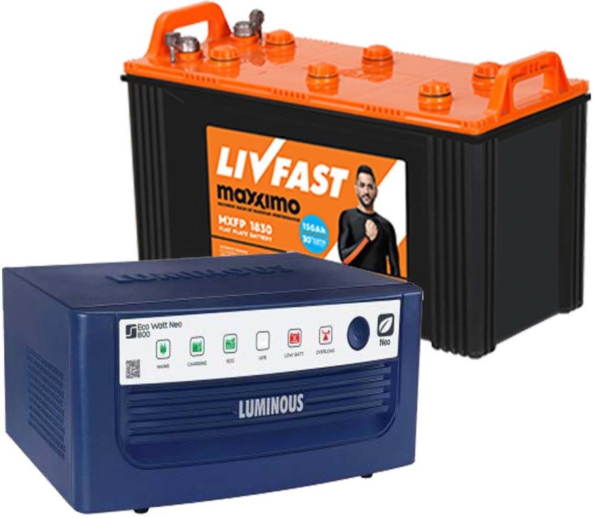 Livfast MXFP 1830 Luminous Eco watt Neo 800 Flat Plate Inverter