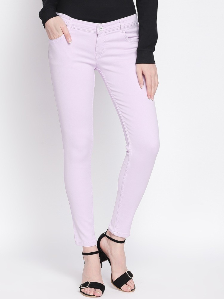 Light 2024 purple jeans