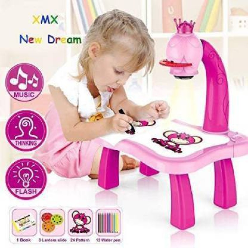 SHLOFOR Drawing Projector Table for Kids, Trace and Draw Projector