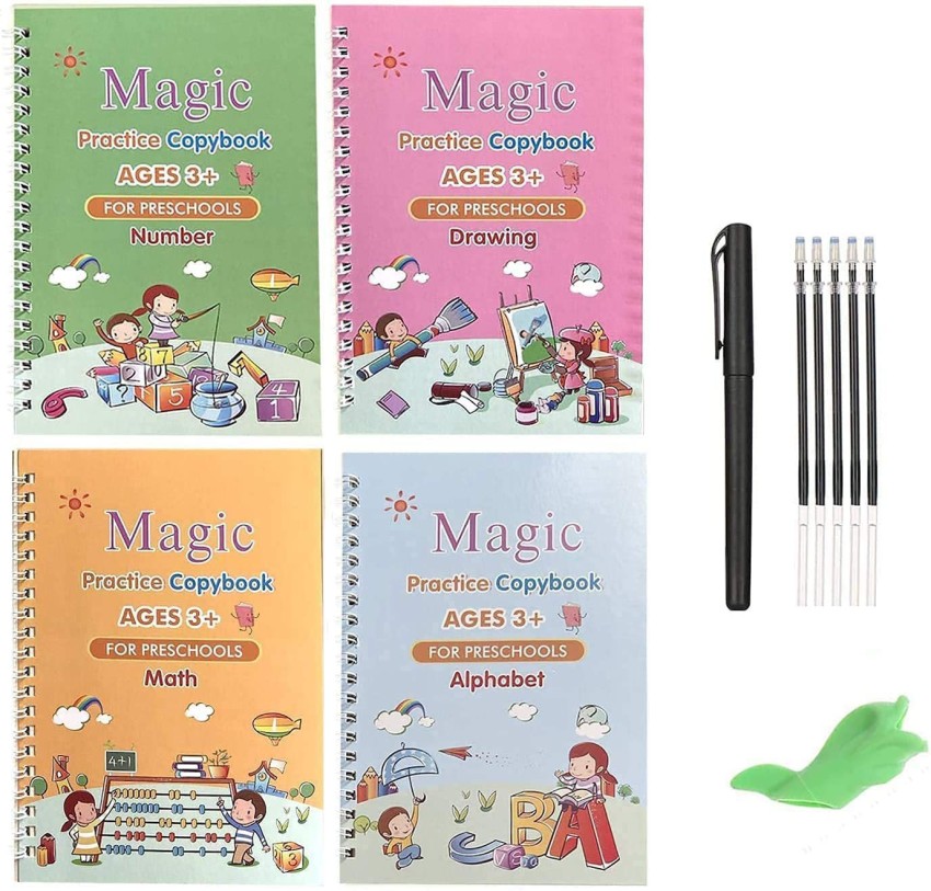 Children's Groovd Magic Copybook Grooved Handwriting Book Practice