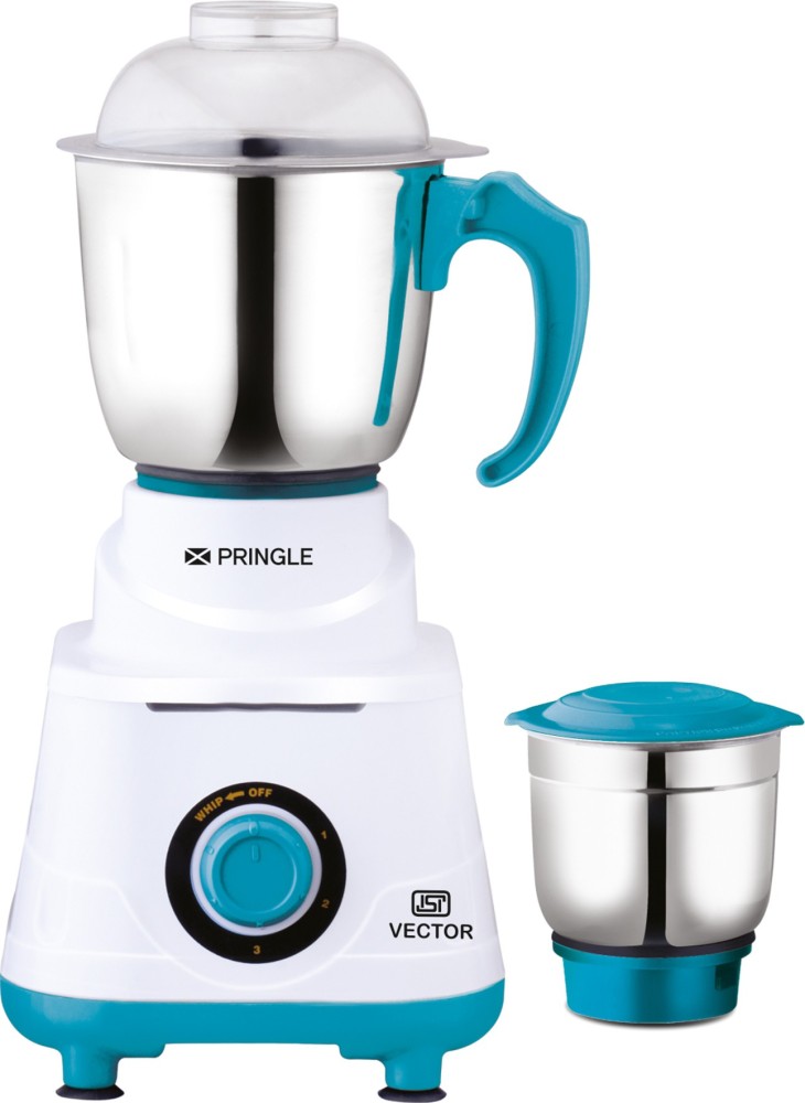 Pringle 550Watt Mixer Grinder with 2 Leak Proof Stainless Steel Jars