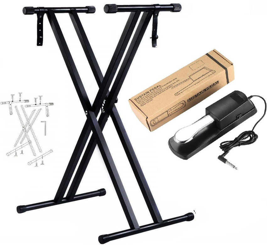 61 key piano shop stand