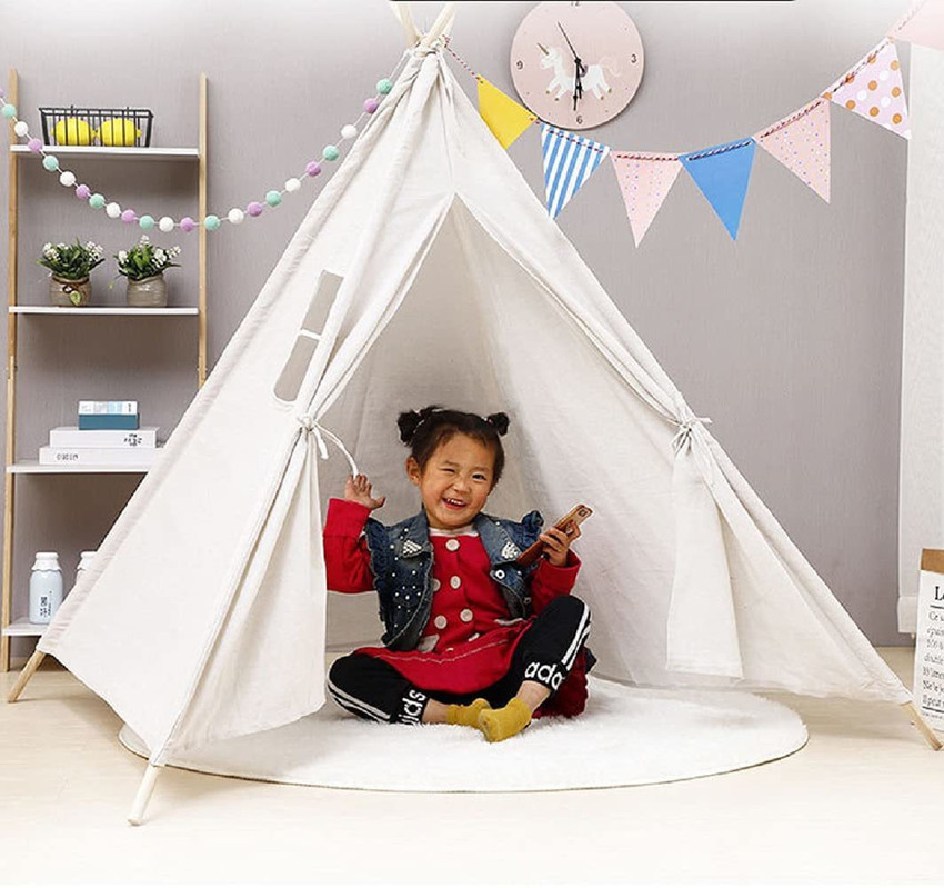 Girls indoor play hot sale tent