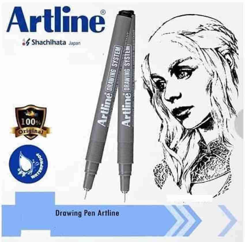 Artline DRAWING PEN LOOSE 0.5-0.8 MM FOR ARTISTS Fineliner Pen - Buy  Artline DRAWING PEN LOOSE 0.5-0.8 MM FOR ARTISTS Fineliner Pen - Fineliner  Pen Online at Best Prices in India Only at