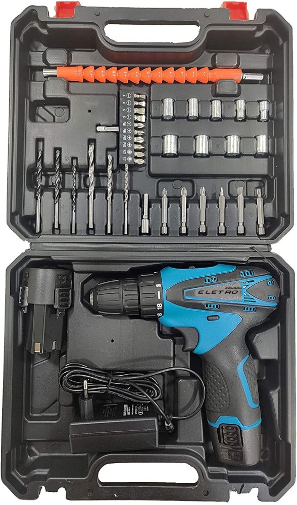 Sauran 14.4 Volt Screw Driver set with Bits Sockets etc Cordless Drill