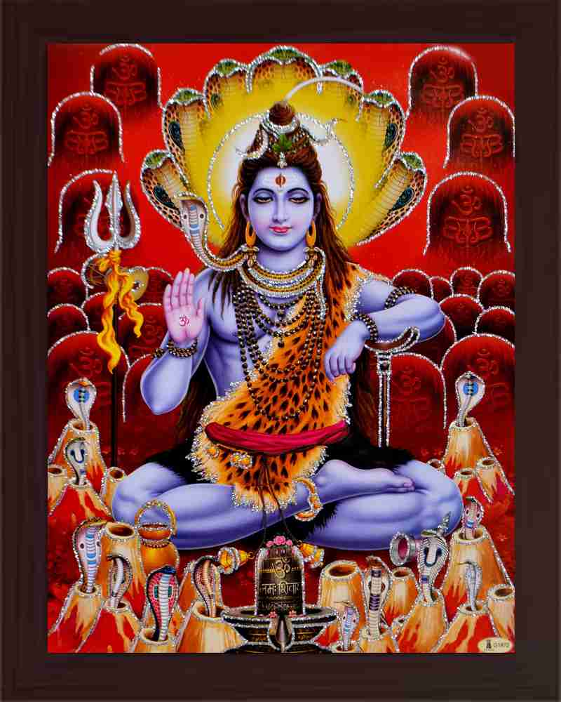 emoshine Lord shiva photo frame Religious Frame Price in India Buy emoshine Lord shiva photo frame Religious Frame online at Flipkart