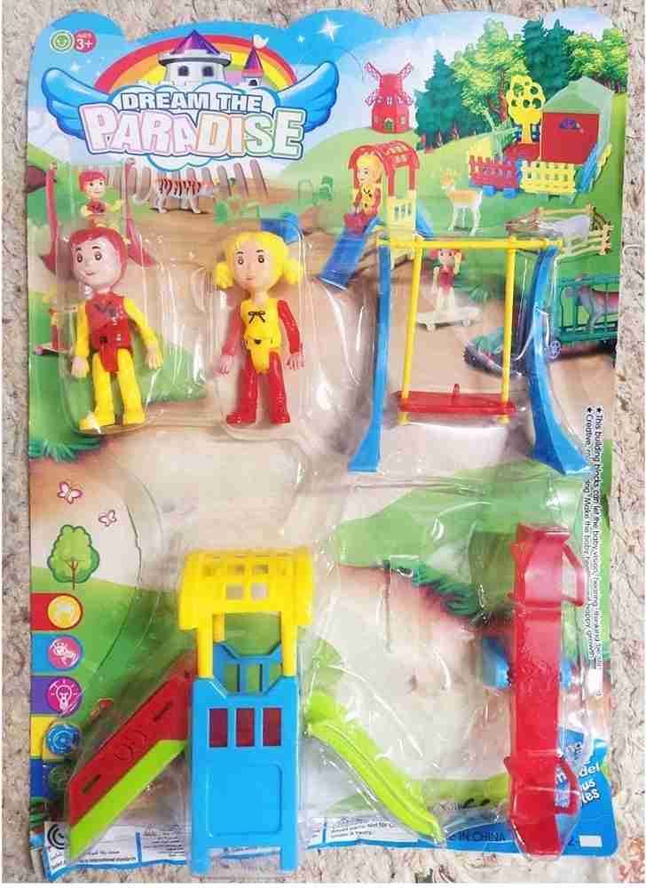 Barbie amusement deals park playset
