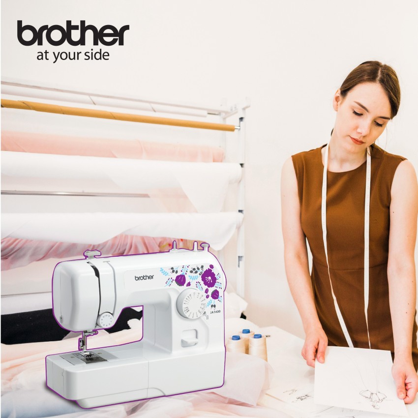  Brother Sewing Máquina de coser de 14 puntadas, color