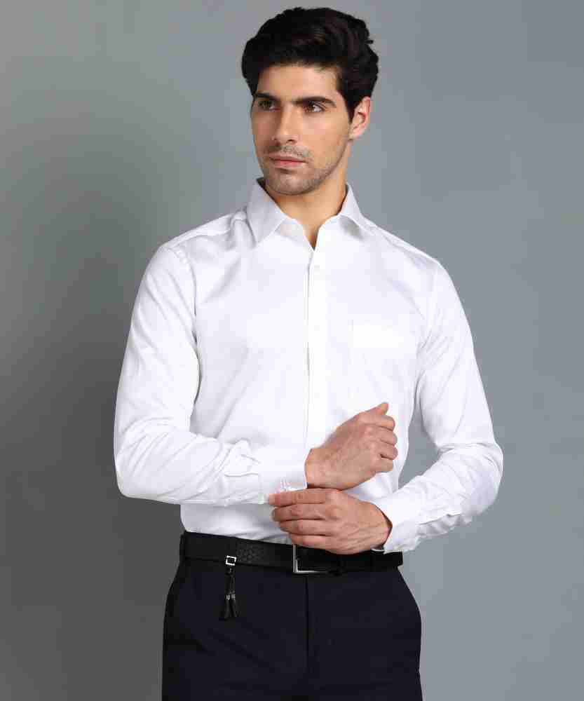 Raymond Men Self Design Formal White Shirt Buy Raymond Men Self Design Formal White Shirt Online at Best Prices in India Flipkart