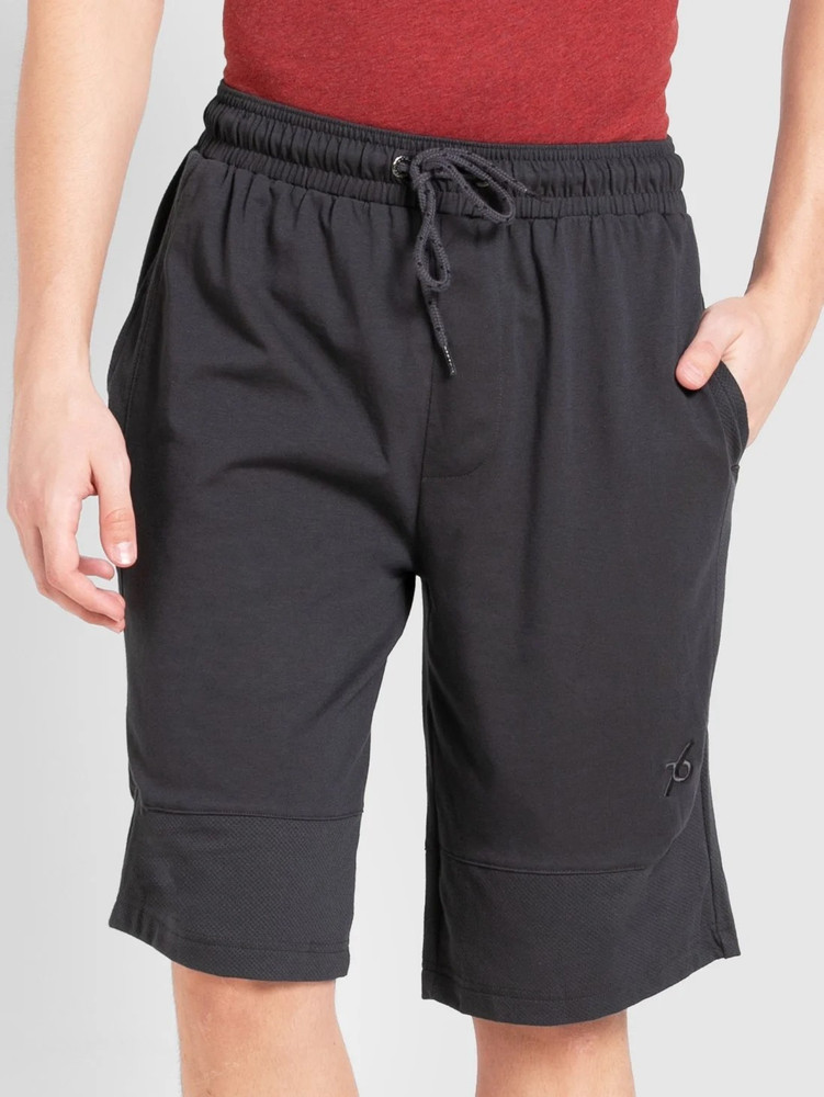 JOCKEY Solid Men Black Cargo Shorts Buy JOCKEY Solid Men Black