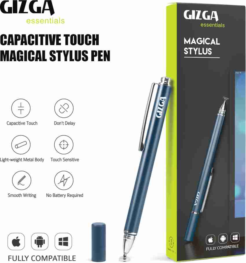 Gizga Essentials 3rd Generation Capacitive Stylus Pen for Touch Screens  Devices, Fine Point, Lightweight Metal Body with Magnetism Cover Cap for  Smartphones/Tablets/iPad/iPad Pro/iPhone Stylus Price in India Buy Gizga  Essentials 3rd