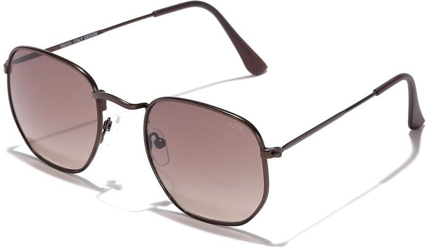 Buy istirio Round Sunglasses Brown For Men Women Online Best