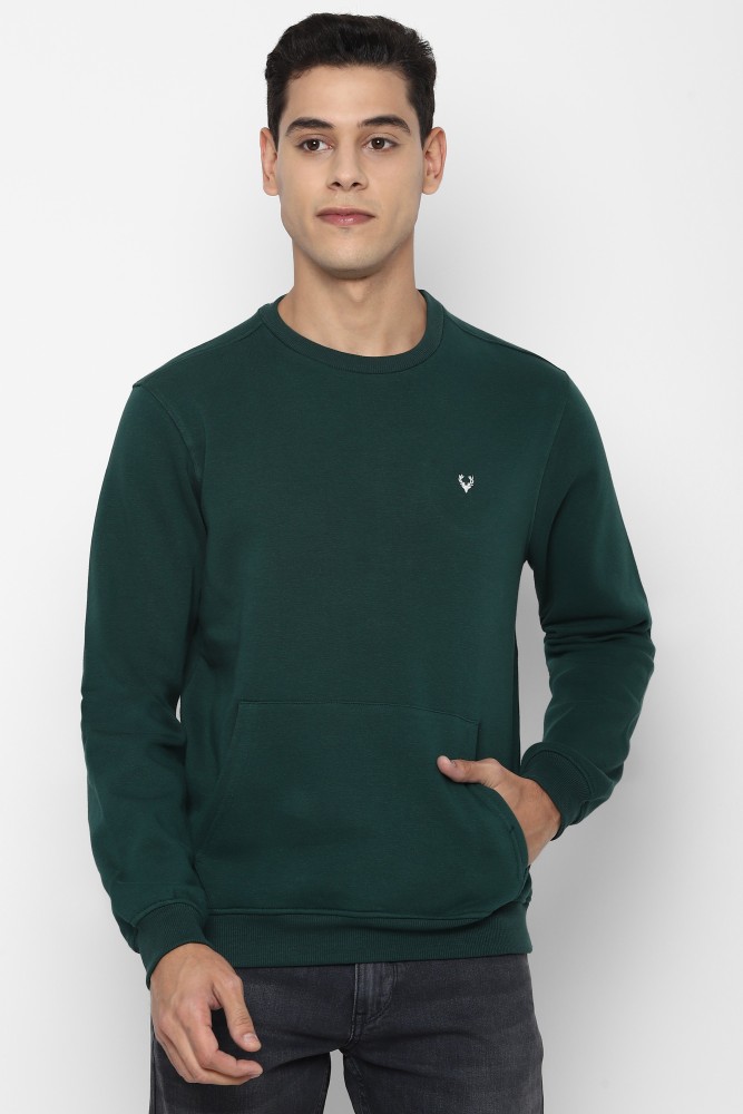 Allen solly sale men's sweatshirt