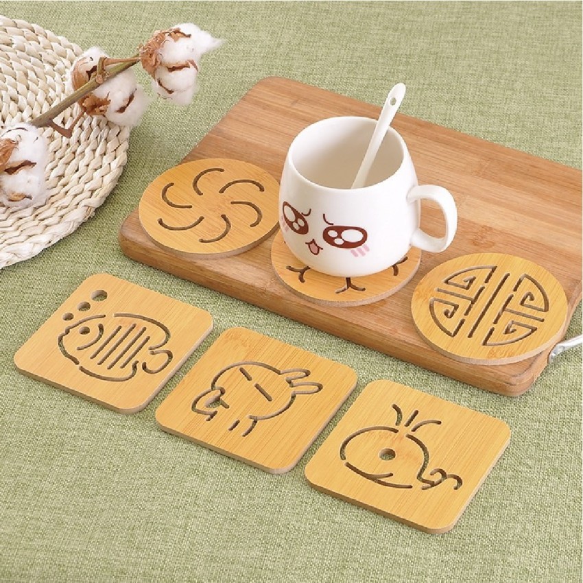 Creative Teapot Mat Teacup Mat Bamboo Mat Insulation Tea Mat