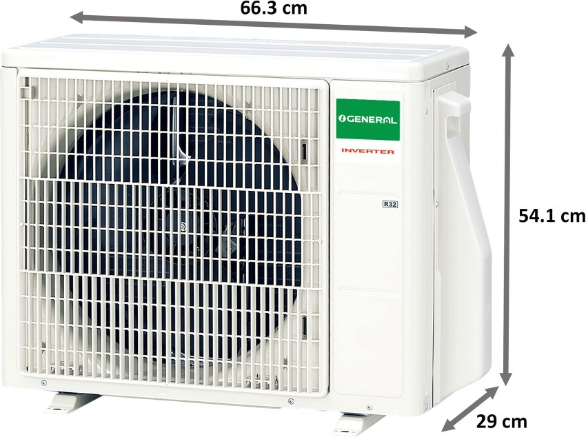 o general 1.5 ton 3 star inverter split ac price