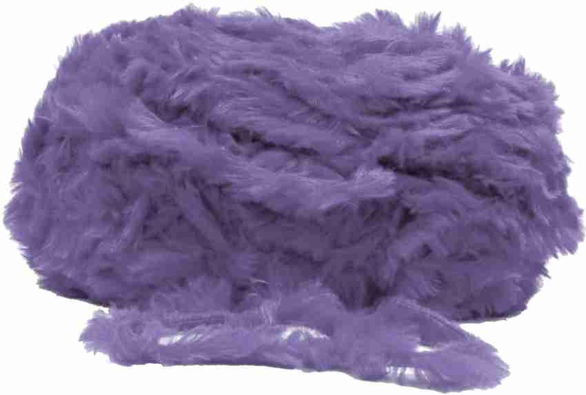 PRANSUNITA Super Soft Faux Fur Chunky Wool Yarn for Knitting
