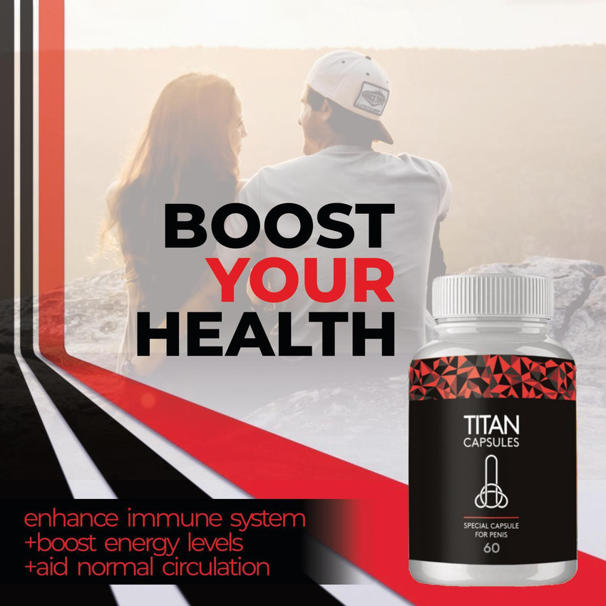 hervedic Titan Capsule Male Supplement for Pleasure, Performance ...