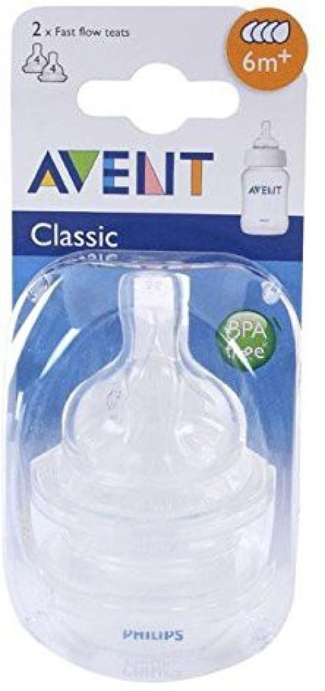 Philips Avent ANTI COLIC NIPPLE 6M+ Fast Flow Nipple Price in India - Buy Philips  Avent ANTI COLIC NIPPLE 6M+ Fast Flow Nipple online at