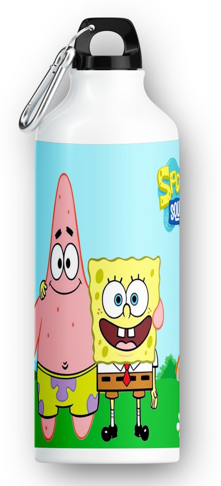 TrendoPrint Spongebob Squarepants Cartoons Printed Sports Water Bottle For  Kids Gym Girls Boys 600 ml Sipper - Buy TrendoPrint Spongebob Squarepants  Cartoons Printed Sports Water Bottle For Kids Gym Girls Boys 600