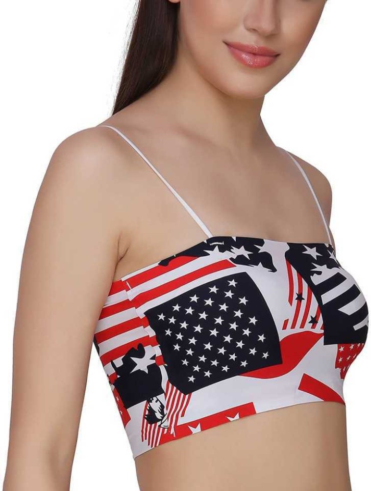 Body Safe american flag prinnt paded bra Women Sports Lightly Padded Bra -  Buy Body Safe american flag prinnt paded bra Women Sports Lightly Padded Bra  Online at Best Prices in India