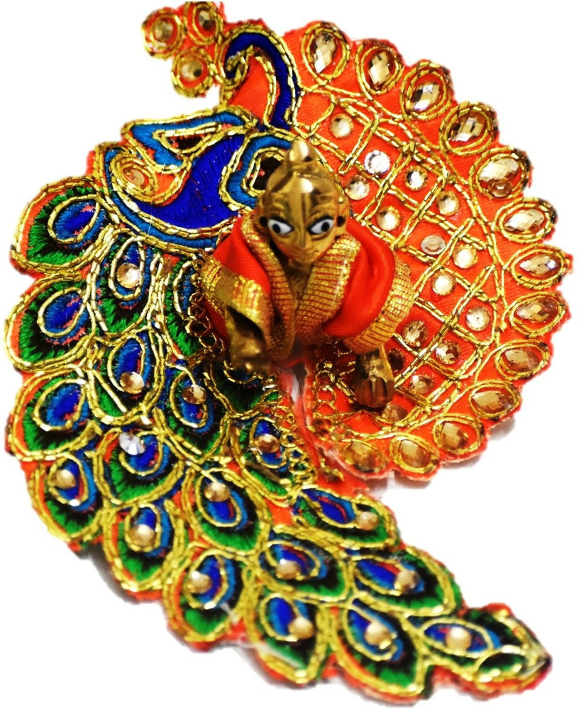 Laddu gopal peacock dress clearance