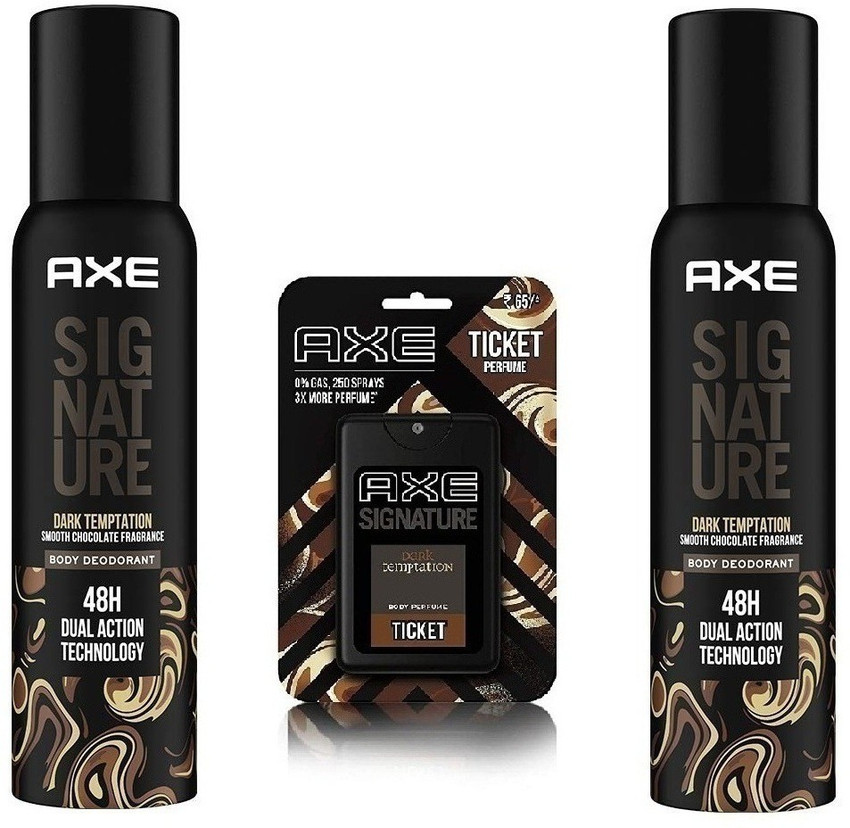 AXE Signature 2 Dark Temptation Smooth Chocolate Fragrance No Gas
