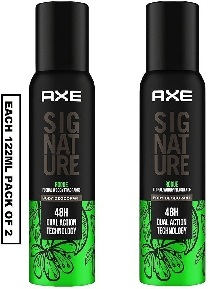 AXE Signature Rogue Floral Woody Fragrance No Gas Deodorant Body