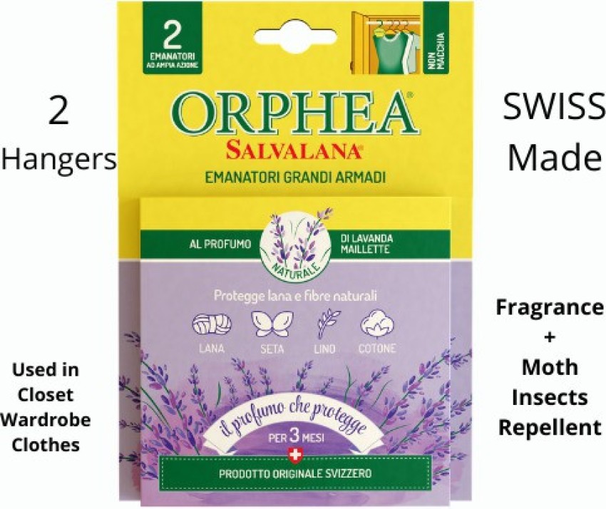 Orphea Moth Repellent Strips Floral Scent Deterrent For Drawers