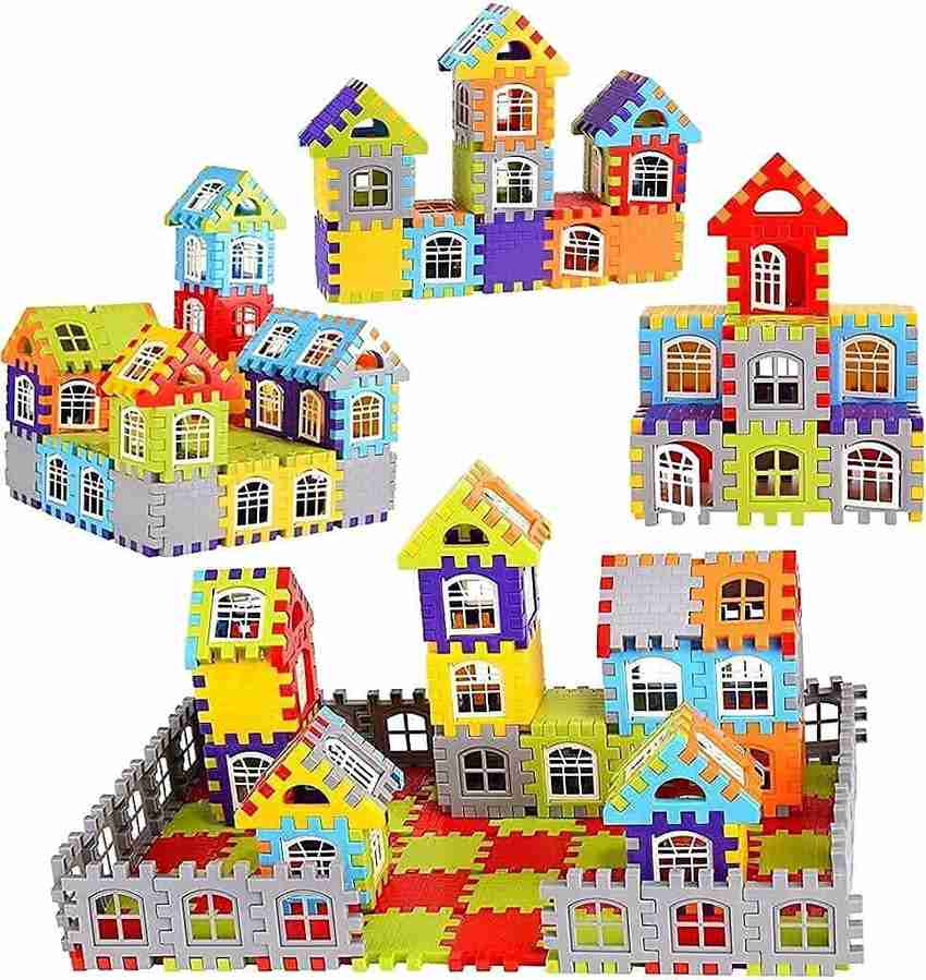 Toy house store building set