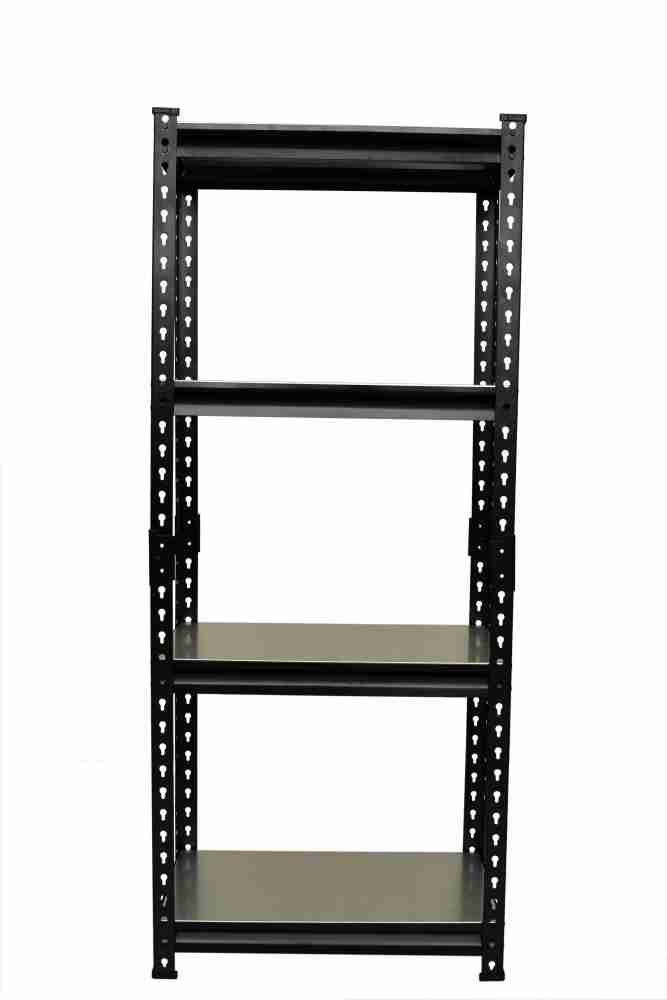  King's Rack 5 Layer Black Steel Storage Rack Boltless Shelving  Unit Tier Layer Height Adjustable Shelf Organizer 30 W x 12 D x 60 H :  Home & Kitchen