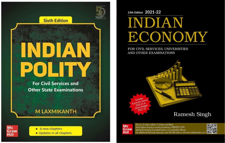 Indian Economy by Ramesh Singh 14 edition, Mcgraw Hill, Civil Service Exam