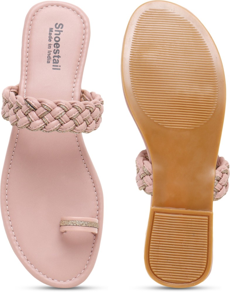 Open toe flats on sale flipkart