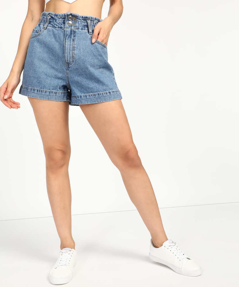 FOREVER 21 Solid Women Blue Denim Shorts Buy FOREVER 21 Solid Women Blue Denim Shorts Online at Best Prices in India Flipkart