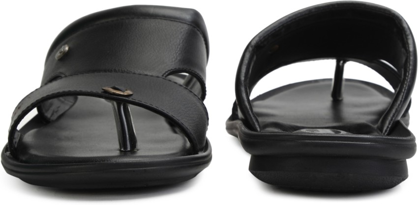 Buy BATA Men's Hemp Black Slippers - 11 UK (8716455) at