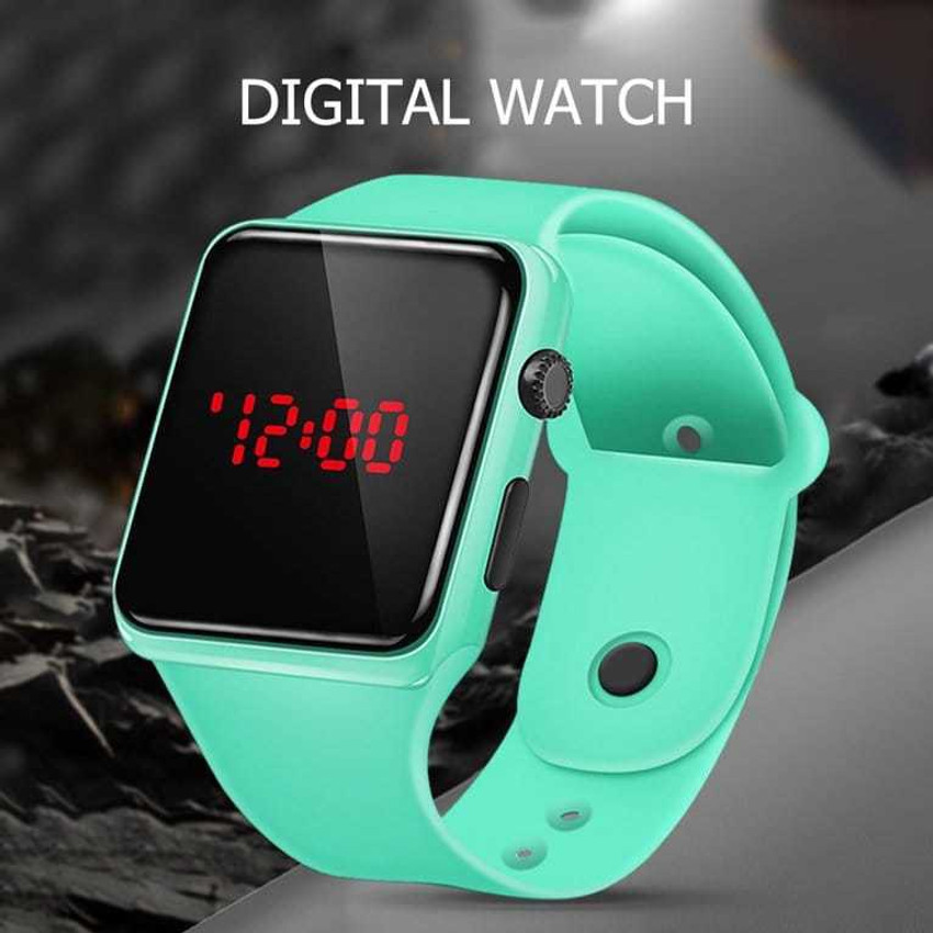 V Y Green Digital LED Band Watch Price in India Buy V Y Green