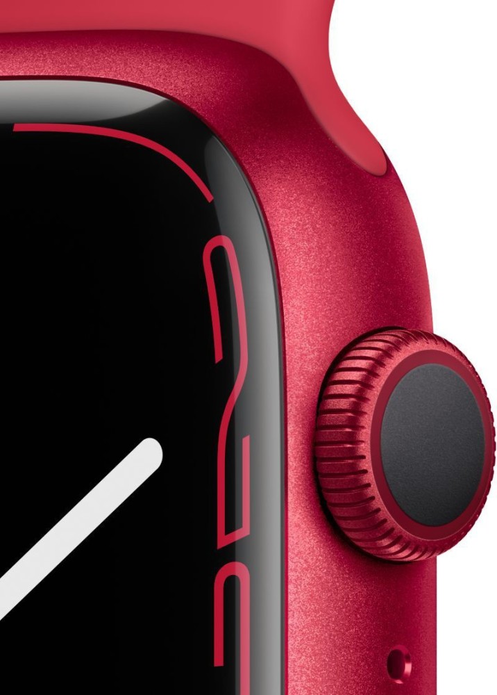 Apple Watch Series7 (GPS-45mm) Aluminium Case-(PRODUCT)Sport Band Price in  India - Buy Apple Watch Series7 (GPS-45mm) Aluminium Case-(PRODUCT)Sport  Band online at Flipkart.com