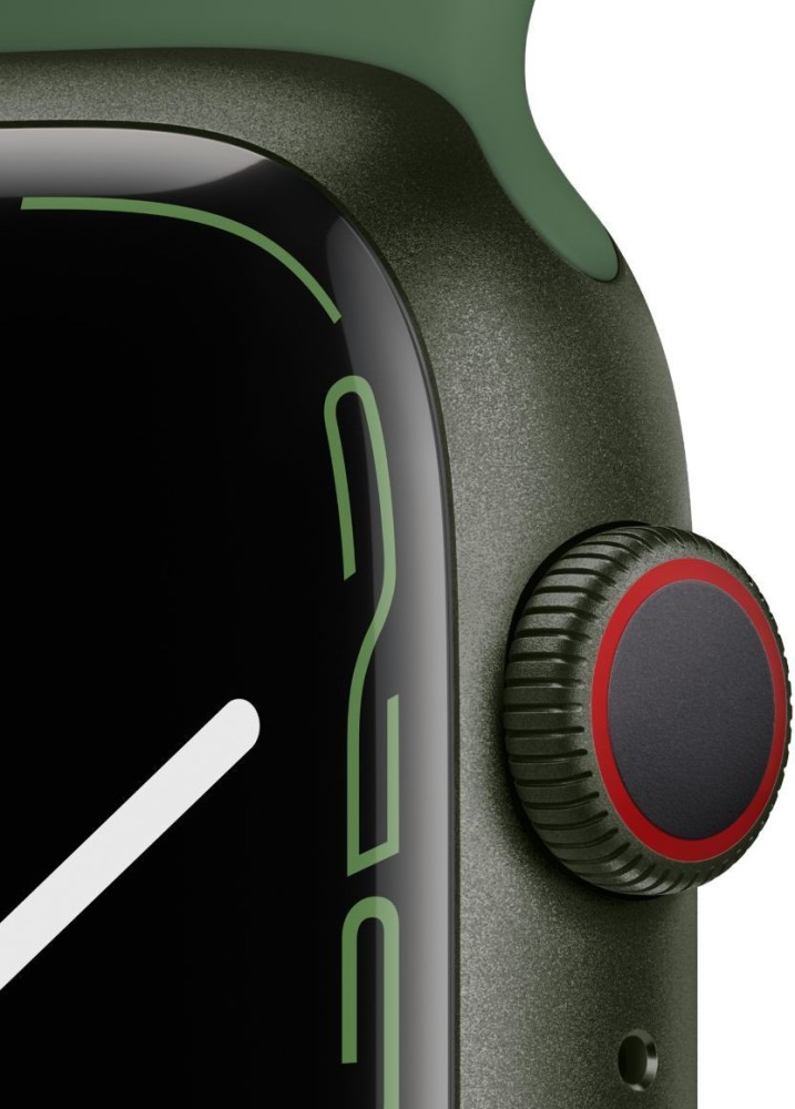 Apple Watch Series7 (GPS+Cellular-45mm)Green Aluminium Case-Clover 