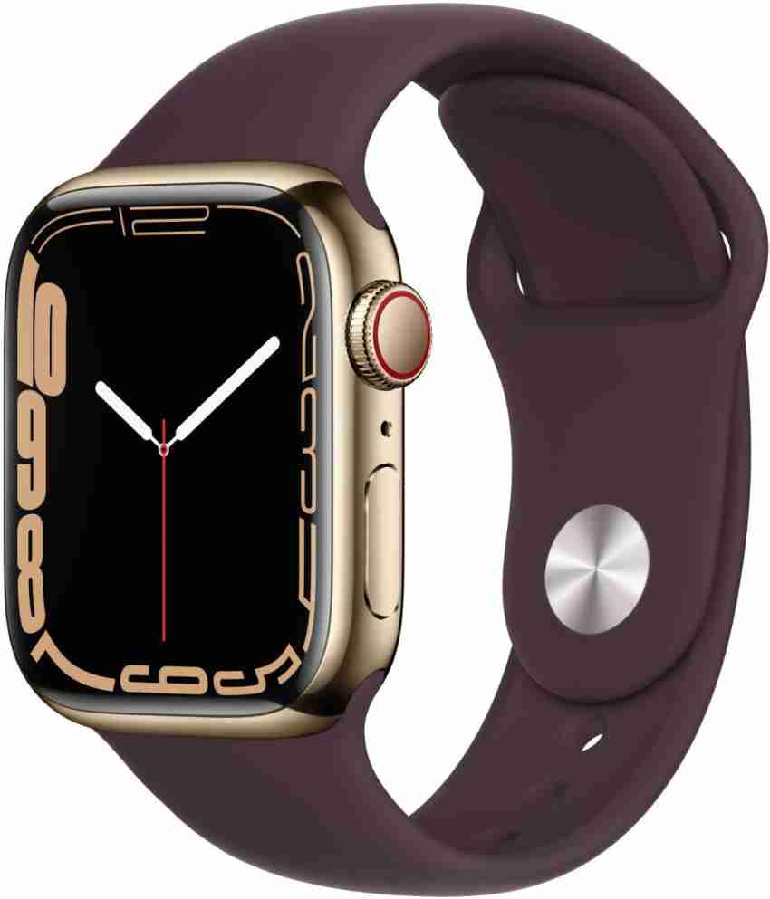 Apple Watch Series7 (GPS+Cellular, 41mm) Gold Stainless Steel 