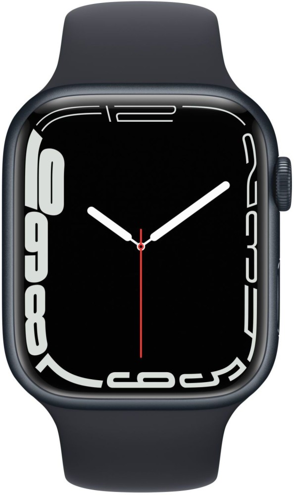 APPLE Watch Series7 (GPS, 45mm) Midnight Aluminium Case with Midnight  Sport Band Price in India Buy APPLE Watch Series7 (GPS, 45mm) Midnight  Aluminium Case with Midnight Sport Band online