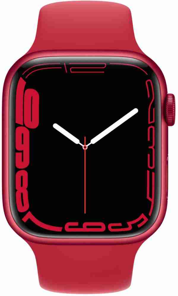 Apple Watch Series7 (GPS-45mm) Aluminium Case-(PRODUCT)Sport Band Price in  India - Buy Apple Watch Series7 (GPS-45mm) Aluminium Case-(PRODUCT)Sport  Band online at Flipkart.com